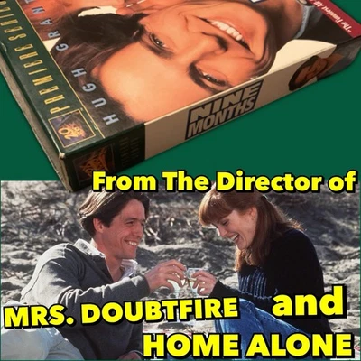 Nine Months (VHS) Laugh Out Loud Comedy! Hugh Grant, Robin Williams -Tested- - Image 1 of 4