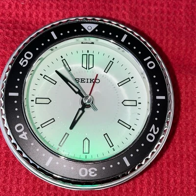 Reloj despertador Seiko QHE184J blanco/negro  Foto 1 de 4