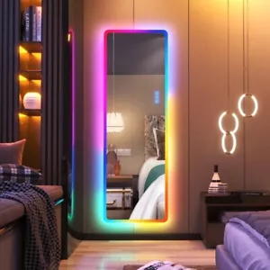 Elevate Your Space With Our Vibrant Mirror with Dazzling Color-Changing Lights - Picture 1 of 5