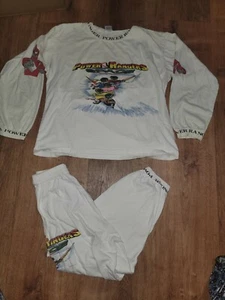 RARE Hard To Find- VINTAGE Boy's Large Power Ranger Pajama Set Pre Owned #154 - Picture 1 of 12