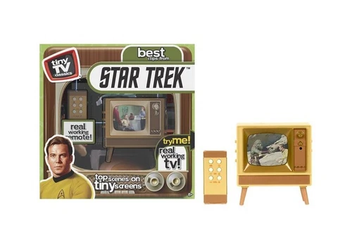 Tiny TV Classics Star Trek Edition Collectible Show Color Action Sci Fi Fun New Cover