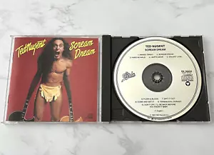 Ted Nugent Scream Dream CD ORIGINAL PRESS! Epic EK 36404 Wango Tango RARE! OOP! - Picture 1 of 4