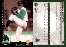 Gorky Batista 2002 MultiAd Dayton Dragons #NNO Card *AutographDen*