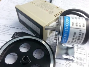 DC24V Counter Grating Display Meter + Length Wheel + Encoder + Support Kits - Picture 1 of 12