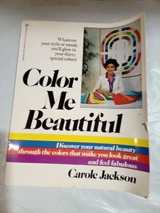Color Me Beautiful Paperback Carole Jackson - Picture 1 of 13