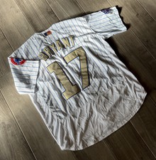 Men’s Kris Bryant Chicago Cubs White 2016 World Series Replica Jersey