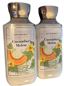 2 x Bath & Body Works GURKENMELONE Körperlotion 8 fl. Oz. - Bild 1 von 2