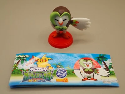 Pokemon Sol y Luna Dartrix Choco Huevo Mini Figura Furuta Anime Japonés B829 Foto 1 de 4