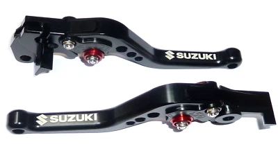 Suzuki SFV650 Gladius 2009-2015 Corto Nero Freno E Leve Frizione Strada Pista - Bild 1 von 4