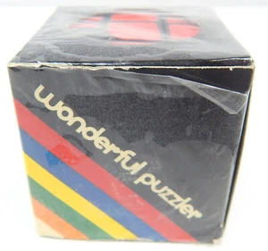 1C Magicians Wonderful Puzzle Rubik's Cube Style Boxed Taiwan SEALED - Picture 1 of 3
