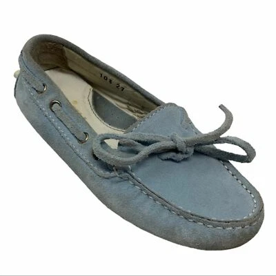 Quid Kids Azul Gamuza Driver Zapato Mocasín Sin Cordones Talla EU27 / US 10 Foto 1 de 4