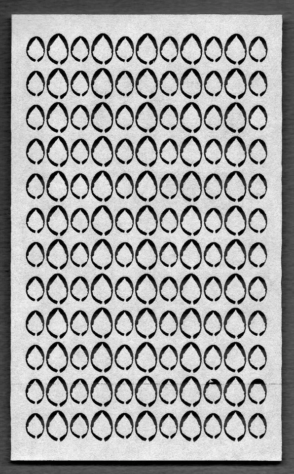 Dollhouse miniature DIY 1/12th scale laser cut poinsettia leaves #143