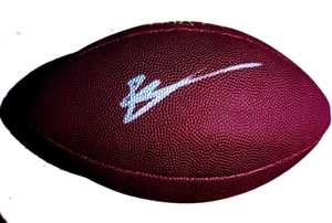 BRALEN TRICE Falcons SIGNED NFL Football JSA COA ATLANTA - Picture 1 of 3