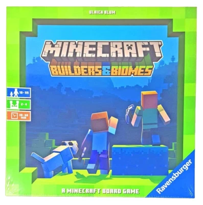 Minecraft Constructores Biomes Tabla Estrategia Aventura Juego Multilingüe - Imagen 1 de 4