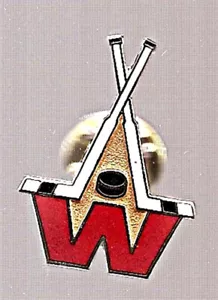 Wisconsin Badgers Hockey Button Pin - Bild 1 von 1