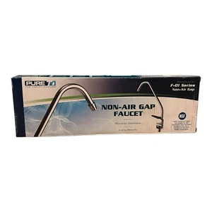 Pure F-01 Series Air Gap Faucet, # F-01-BN-NAG Reverse Osmosis - Picture 1 of 4