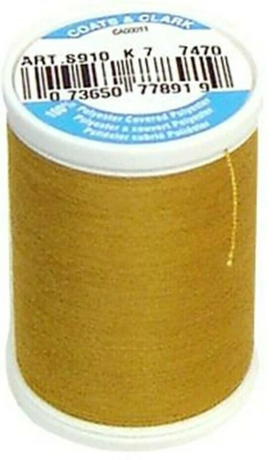 Coats & Clark ~ Dual Duty All Purpose Thread, 250 yd ~ (S910-7470 - Amber) - Image 1 of 1
