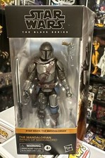 Star Wars The Black Series - Action Figure The Mandalorian (Mines Of Mandalore) 15 Cm, Con Spada Nera E Blaster, Per Collezionisti