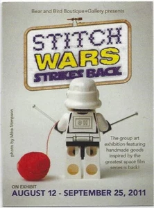 Star Wars STITCH WARS STRIKES BACK (2011) advertising card  - Picture 1 of 2