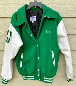United Sport Apparel Brick Township Marching Band Wool Leather Jacket - Medium - Picture 1 of 8