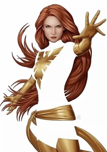 X-MEN 19 Dark Phoenix White Negative Space Variant - John Tyler Christopher JTC - Picture 1 of 1