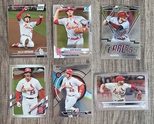 Lote de tarjetas cromadas/Prizm de Nolan Arenado (6) - Cardenales de San Luis - *0,75/tarjeta - Imagen 1 de 7