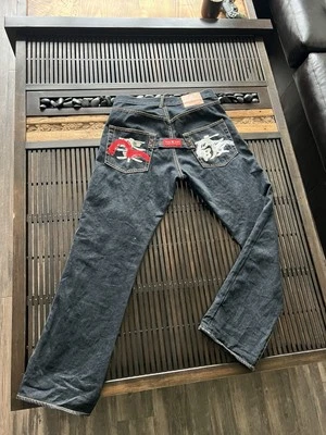 Evisu джинсы Genes Tokyo Osaka W36 японский спасательный деним - Изображение 1 из 4