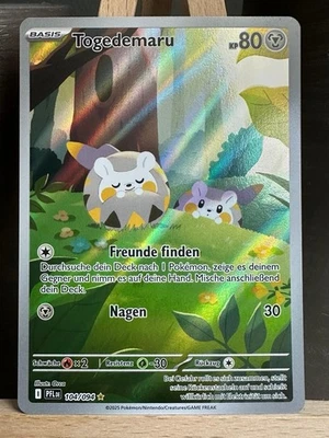 Pokemon Togedemaru PFL 104/094 | Deutsch | NM | Fatale Flammen Art Rare - Bild 1 von 2