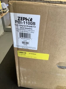 Zephyr Range Hood Motor w/ Duel Blower. PBI-1100B RM5 - Picture 1 of 8