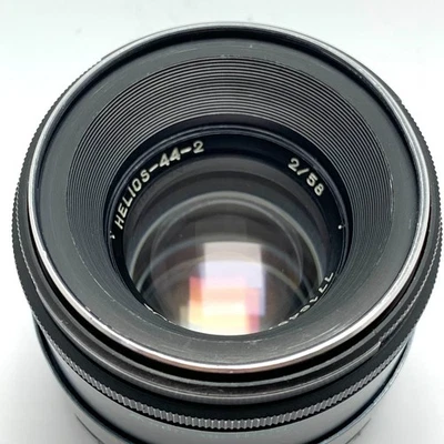 Vintage Soviet Lens Helios 44-2 58mm f/2 M42 - serviced - ( CLA ) sn 7716457 - Image 1 of 4