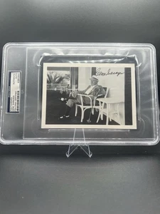 HOF GOLF LEGEND GENE SARAZEN SIGNED AUTOGRAPHED 4X6 SMALL PHOTO JSA CERTIFIED - Picture 1 of 7