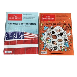 The Economist Magazine Feb-March 2021 America’s Better Future Tech’s Big Dust-Up - Picture 1 of 5