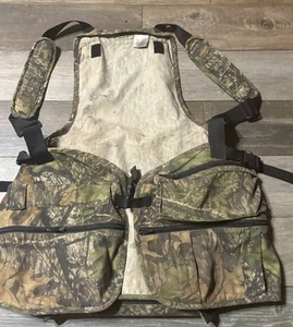 Fieldstaff Mossy Oak Camo Turkey Vest XL-2XL w/cushion Hunting Vest Pockets - Picture 1 of 14