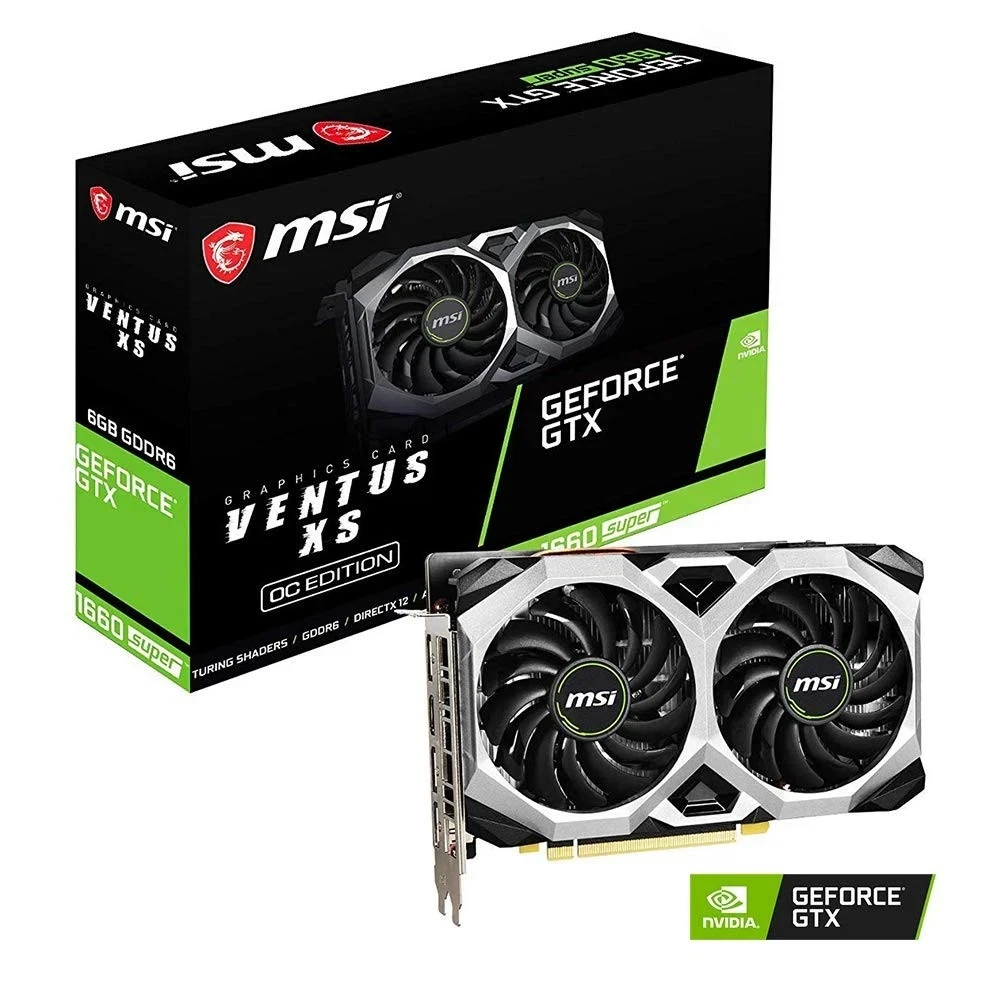MSI NVIDIA GeForce GTX 1660 NVIDIA Computer Graphics Cards for