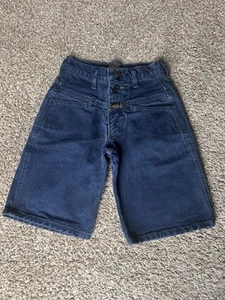 Vintage 90’s Marithe & Francois Girbaud Kids 8 Blue Medium Wash Denim Shorts - Picture 1 of 6
