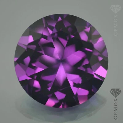 Alexandrite Color Change Loose Gemstone Round Cut Genuine Lab Created Stone EU - Image 1 of 4