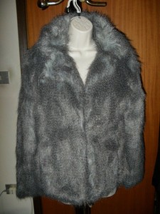 Pelliccia ecologica grigia | Acquisti Online su eBay