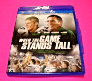 WHEN THE GAME STANDS TALL - BLU-RAY & DVD - 2 DISC SET - 2014 - ORIG.INSERT INCL - Foto 1 di 6