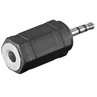 2,5mm Jack Up 3,5mm Socket Plug Audio Adapter Stereo Converter Equipment Z29