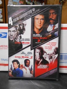 NEW Lethal Weapon 2 3 4 (DVD, 2007) Mel Gibson Danny Glover Favorites SEALED! - Picture 1 of 2