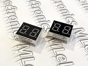 2pcs LTD4606R-NB Lite-On Dual 7-Segment Common Anode Numeric RED LED Display - Picture 1 of 8