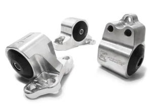 Innovative 92-95 Civic B/D Series Silver Aluminum Mounts Solid Bushings (3 Bolt) - Bild 1 von 1