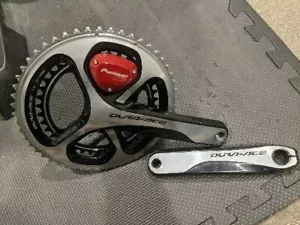 Pioneer  FC-9000 Dura-Ace Dual Side Power Meter Crankset 180 53/39 & Headunit - Picture 1 of 8