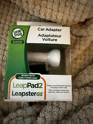 LeapFrog Car Adapter LeapPad LeapPad2 LeapsterGS Explorer Charger Cable - Image 1 of 4