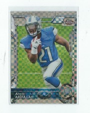 2015 Topps Chrome Xfractors #111 Ameer Abdullah Rookie Lions