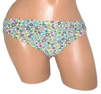 Coco NEW Blue Womens Juniors M L Medium Large 6 8 10 12 Bikini Bottom $48 S316 - Image 1 of 4