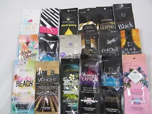 15 PACK - VARIOUS 200X BRONZER TANNING LOTION SAMPLE PACKETS MINIMUM 5 DIFFERENT - Picture 1 of 1
