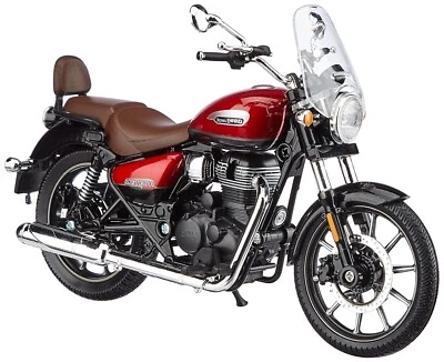 Fit For Royal Enfield Meteor 350 Supernova Red 1:12 Scale Model - Imagem 1 de 4