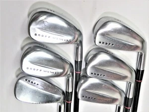 Daiwa GLOBERIDE ONOFF INTO THE AIR 6PC R-Flex IRONS SET JP GOLF CLUBS NWO - Picture 1 of 8