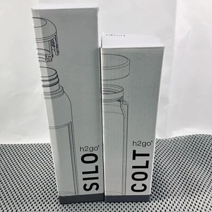 Botellas de bebidas líquidas Silo & Colt H2go de acero inoxidable de 16,9 oz cada una - Imagen 1 de 7